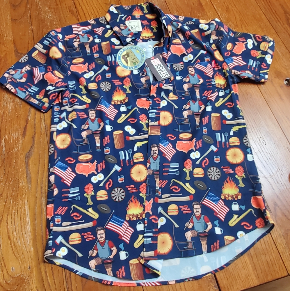RSVLTS LG Ron Swanson shirt